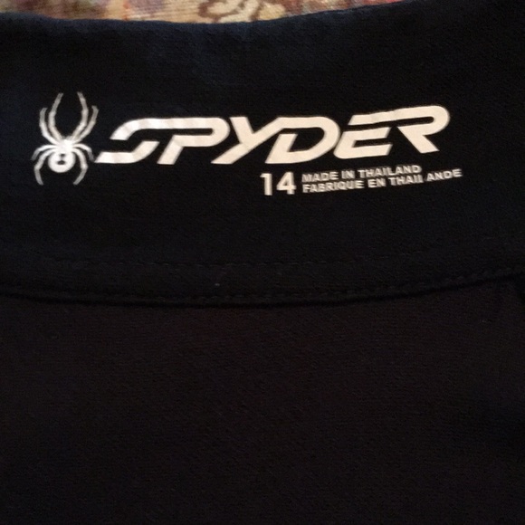 Spyder gold zippered jacket - Picture 2 of 8